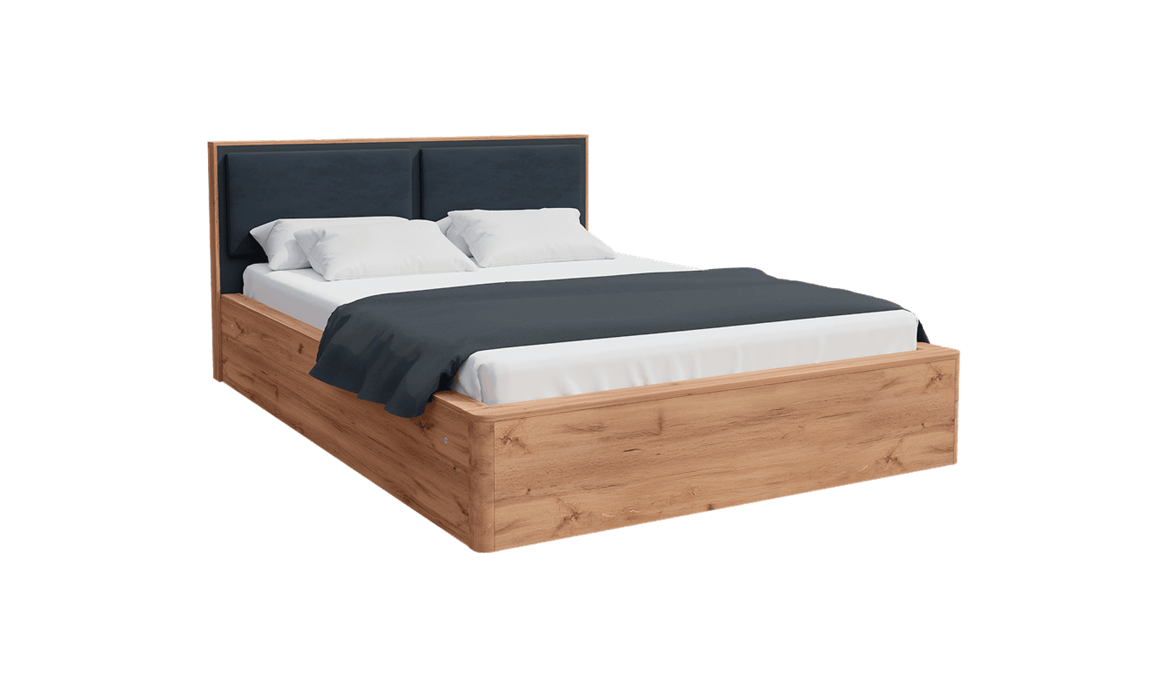 Кровать Норд с мягким изголовьем